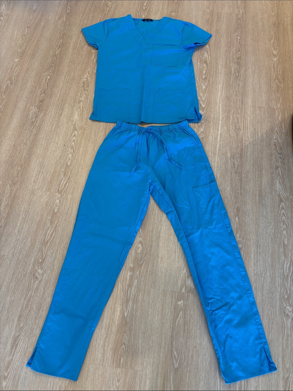 XS Blue Scrub Set